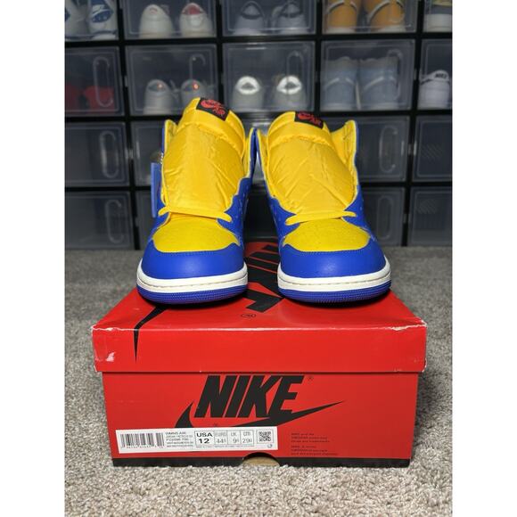NIKE Jordan 1 Retro High OG Reverse Laney FD2596-700 Size 12W / 10.5 M FAST SHIP - Picture 5 of 7